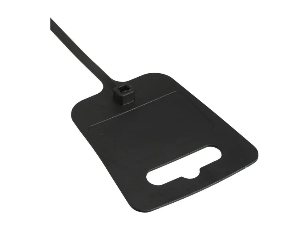 InLine Kabelbinder mit Markierfeld und Eurolochung - Länge 200mm - Breite 5mm