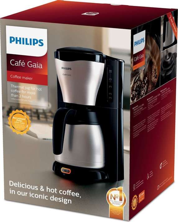 Philips Filterkaffeemaschine HD7548/20 Gaia Therm