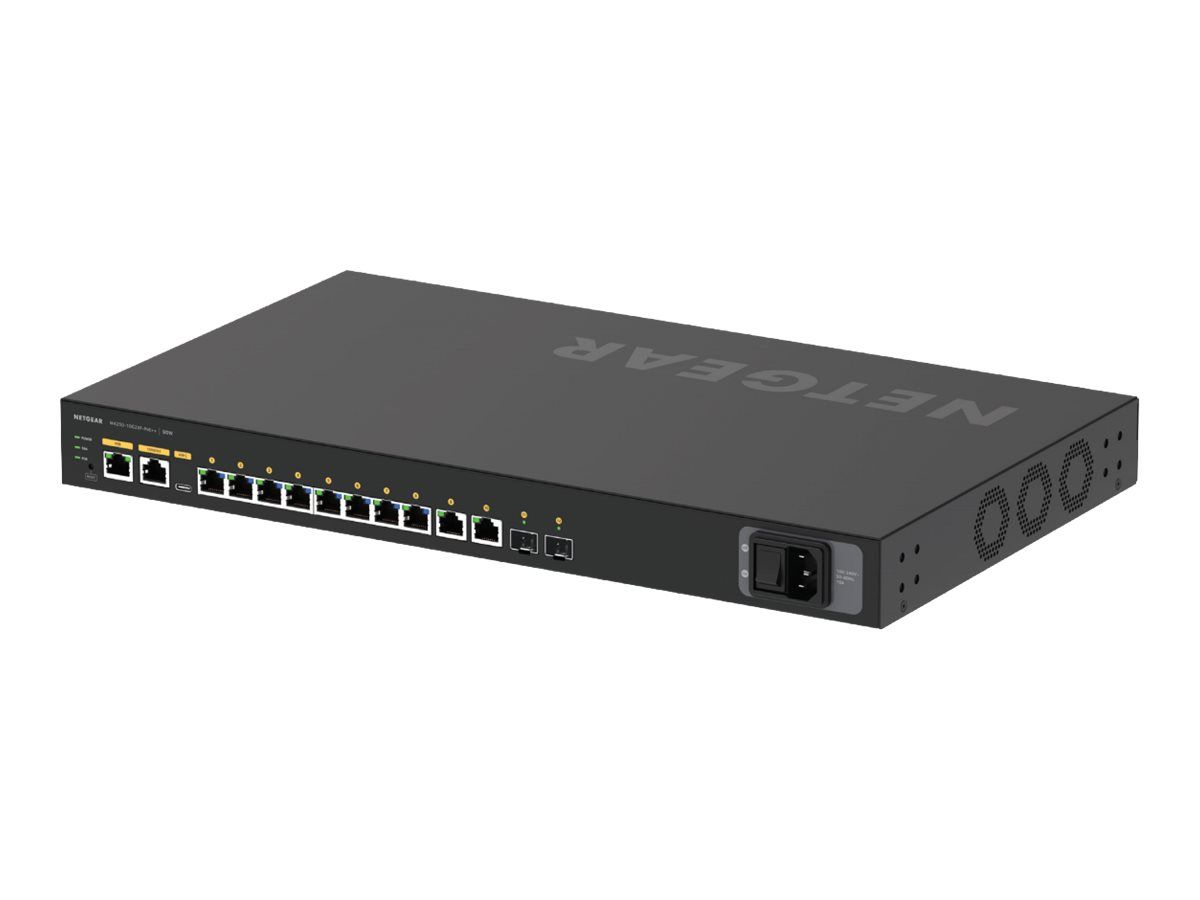 Netgear AV Line M4250-10G2XF-PoE++ - Switch - L3 - managed - 10 x 10/100/1000 (8 PoE++)