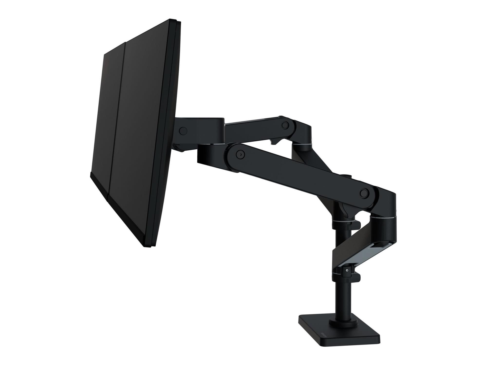 Ergotron LX Pro - Befestigungskit (Doppelarm) - modular - für 2 LCD-Displays - Aluminium - Schwarz - Bildschirmgröße: bis zu 68,6 cm (bis zu 27 Zoll)
