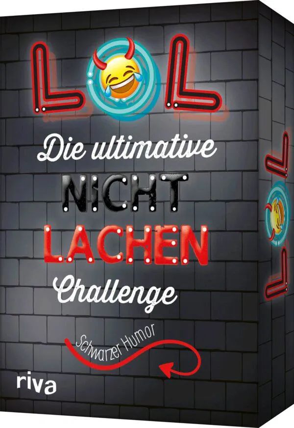 Münchner Verlagsgruppe GmbH LOL Nicht-lachen-Challenge schwarzer Hum