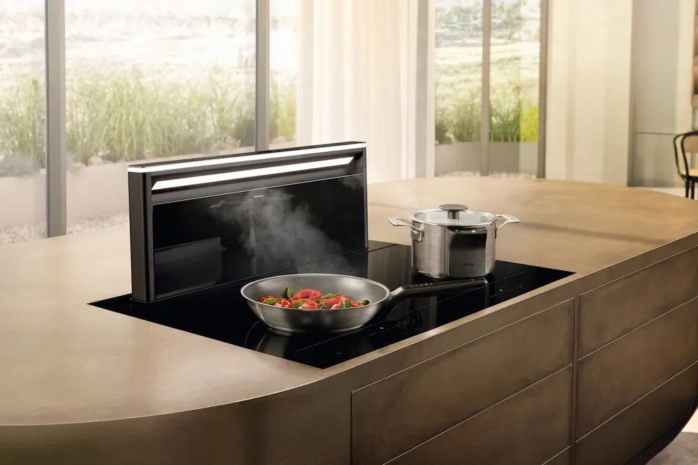 Miele Dunstabzugshaube DAD 6980 obsidianschwarz