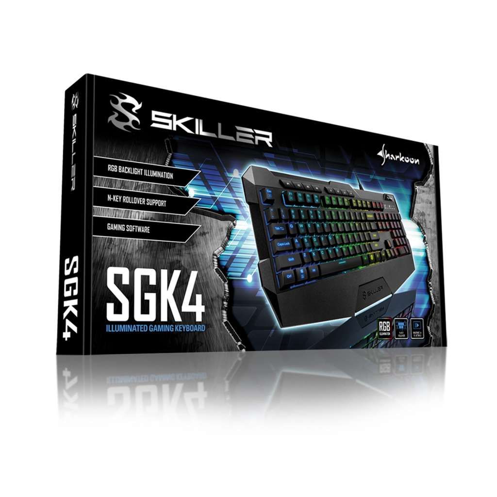 Sharkoon Skiller SGK4, Schwarz