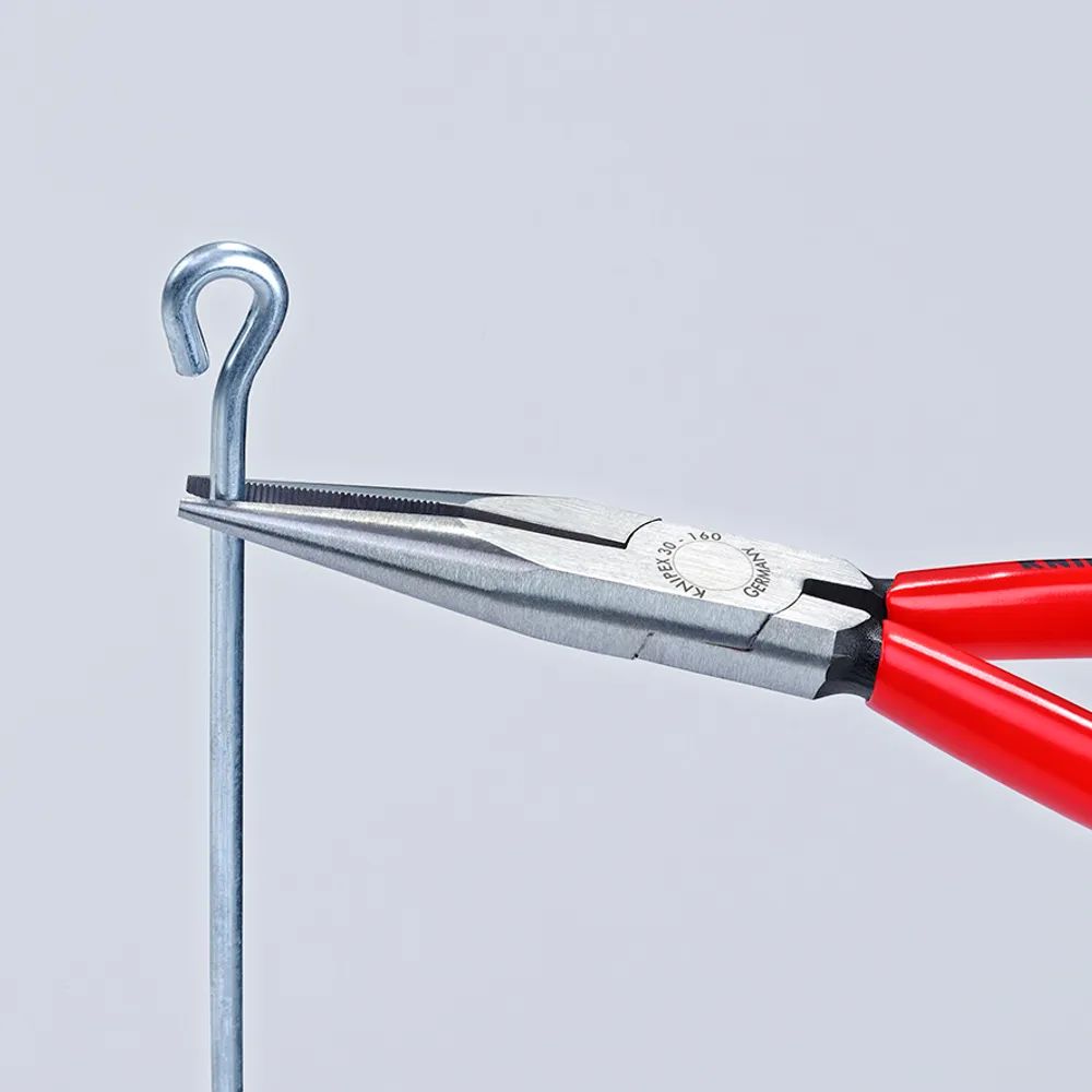 KNIPEX Langbeckzange mit Kunststoff überzogen schwarz atramentiert 160 mm