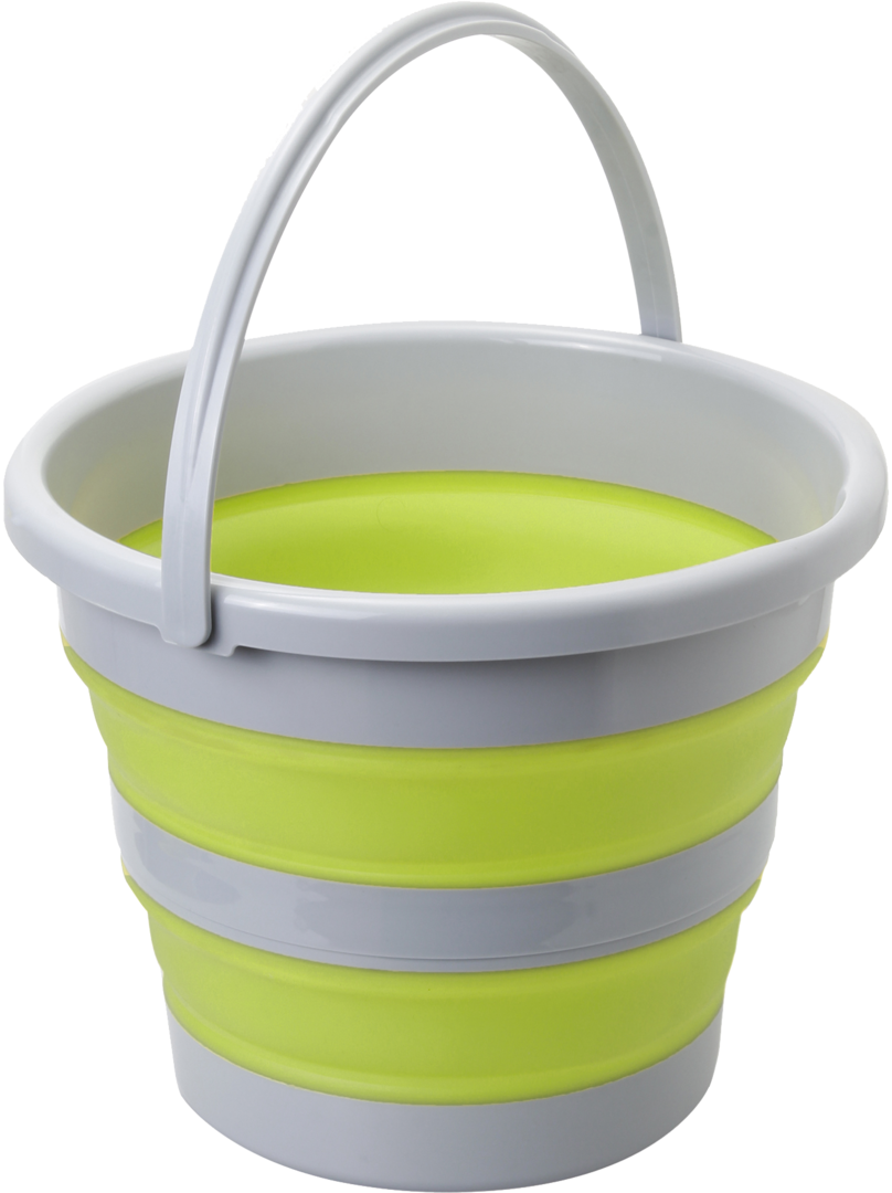 Brunner Faltbarer Eimer Drum 15 grün-grau