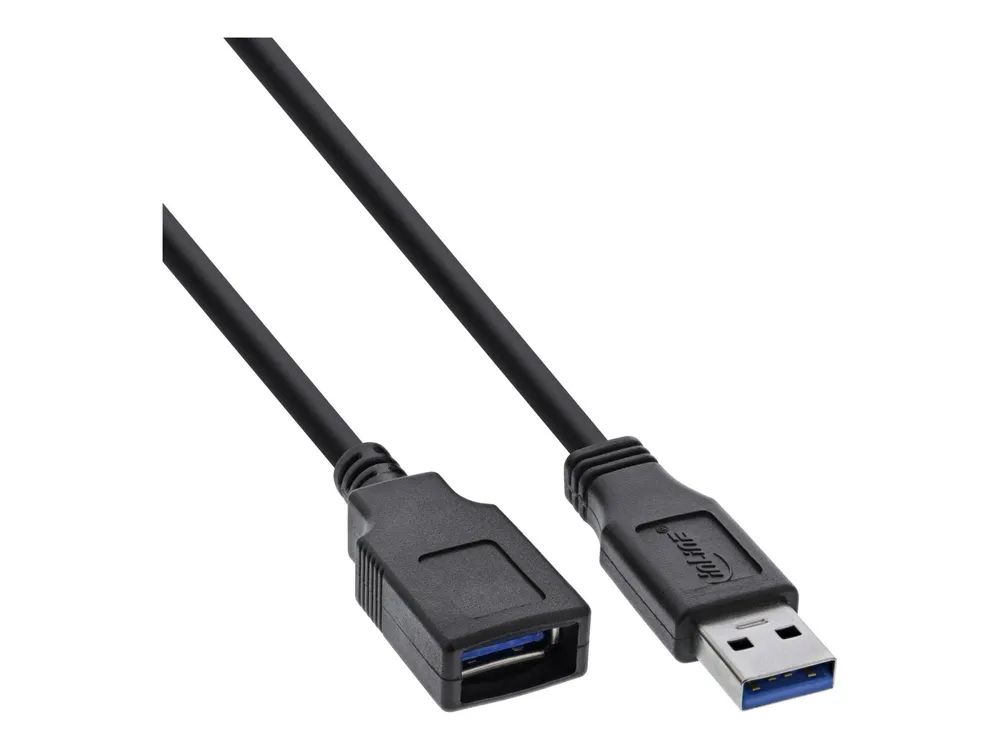 InLine USB 3.2 Gen.1 Kabel - USB-A Stecker / Buchse - 1m