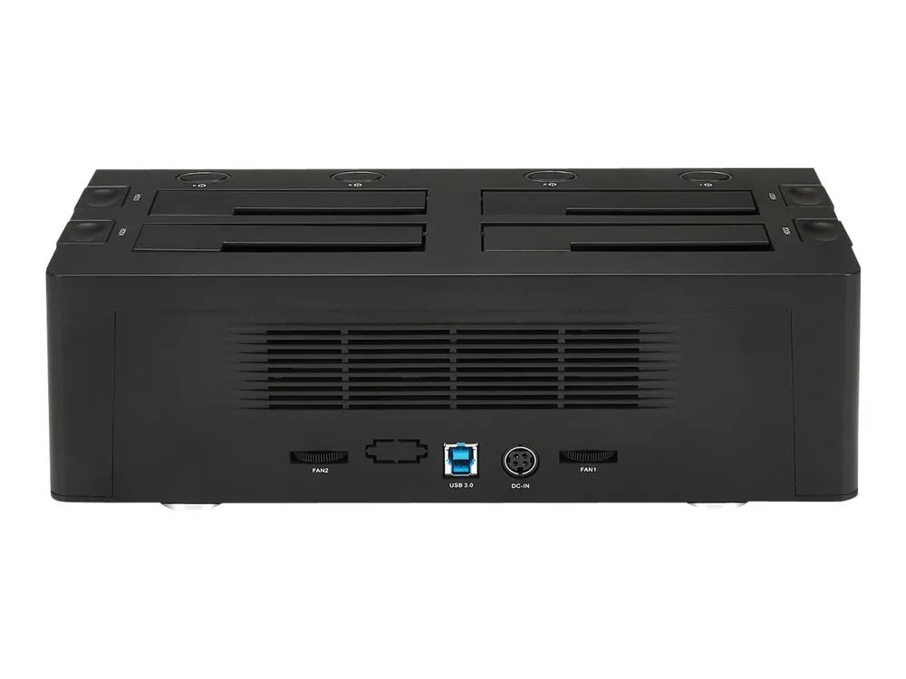 StarTech.com 4-Bay USB 3.0 to SATA Hard Drive Docking Station, USB Hard Drive Dock, External 2.53.5 SATA III (6Gbps)