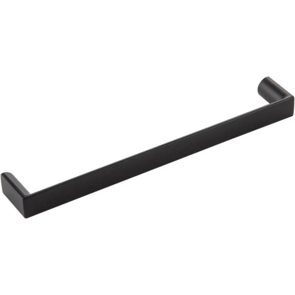 Alumis Griff Club LA 160 mm, Breite 168 mm, Zinkdruckguss schwarz matt lackiert
