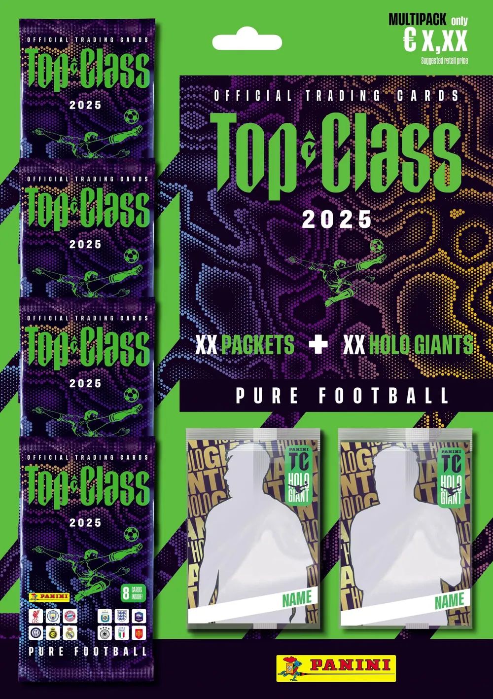 Panini Verlags GmbH Top Class TCs Multipack