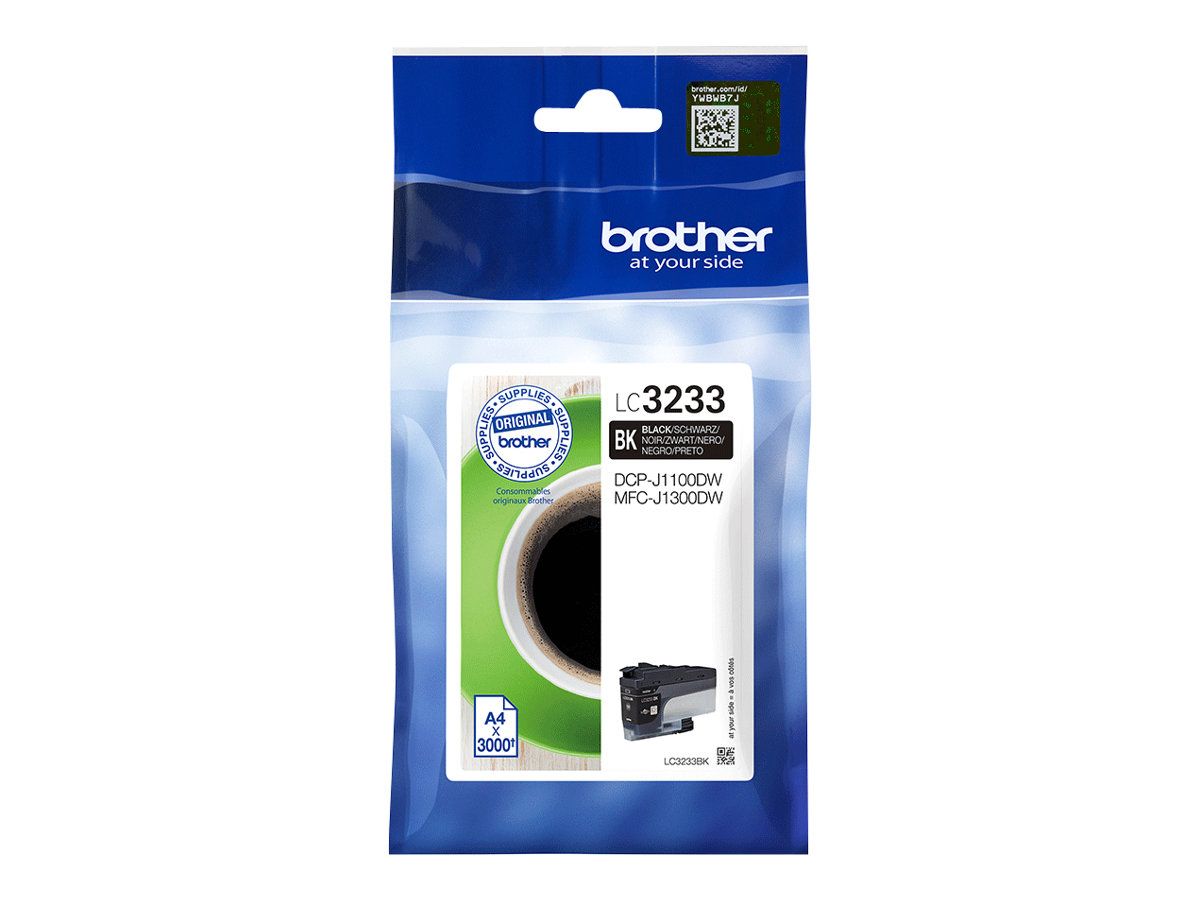 Brother LC3233BK - Schwarz - original - Druckerpatrone