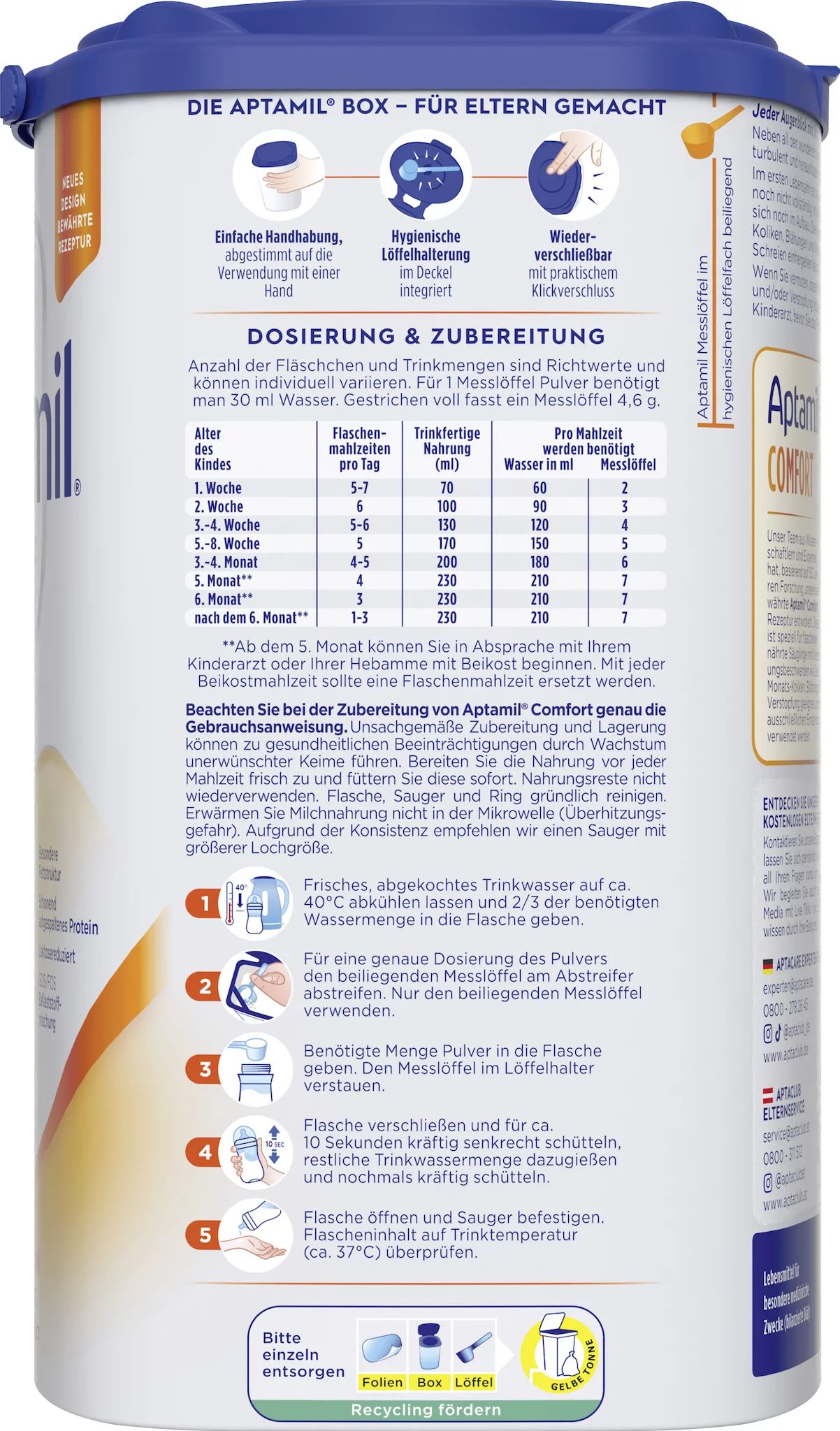 Aptamil Comfort 800g