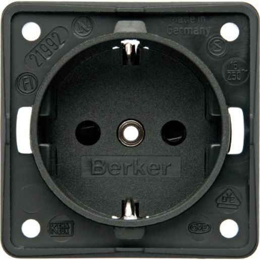 Berker SCHUKO-STD ANHRAZIT / BERKER 0941852505 INTEGRO 941852505