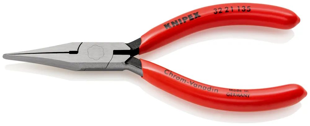 KNIPEX Justierzange mit Kunststoff überzogen schwarz atramentiert 135 mm