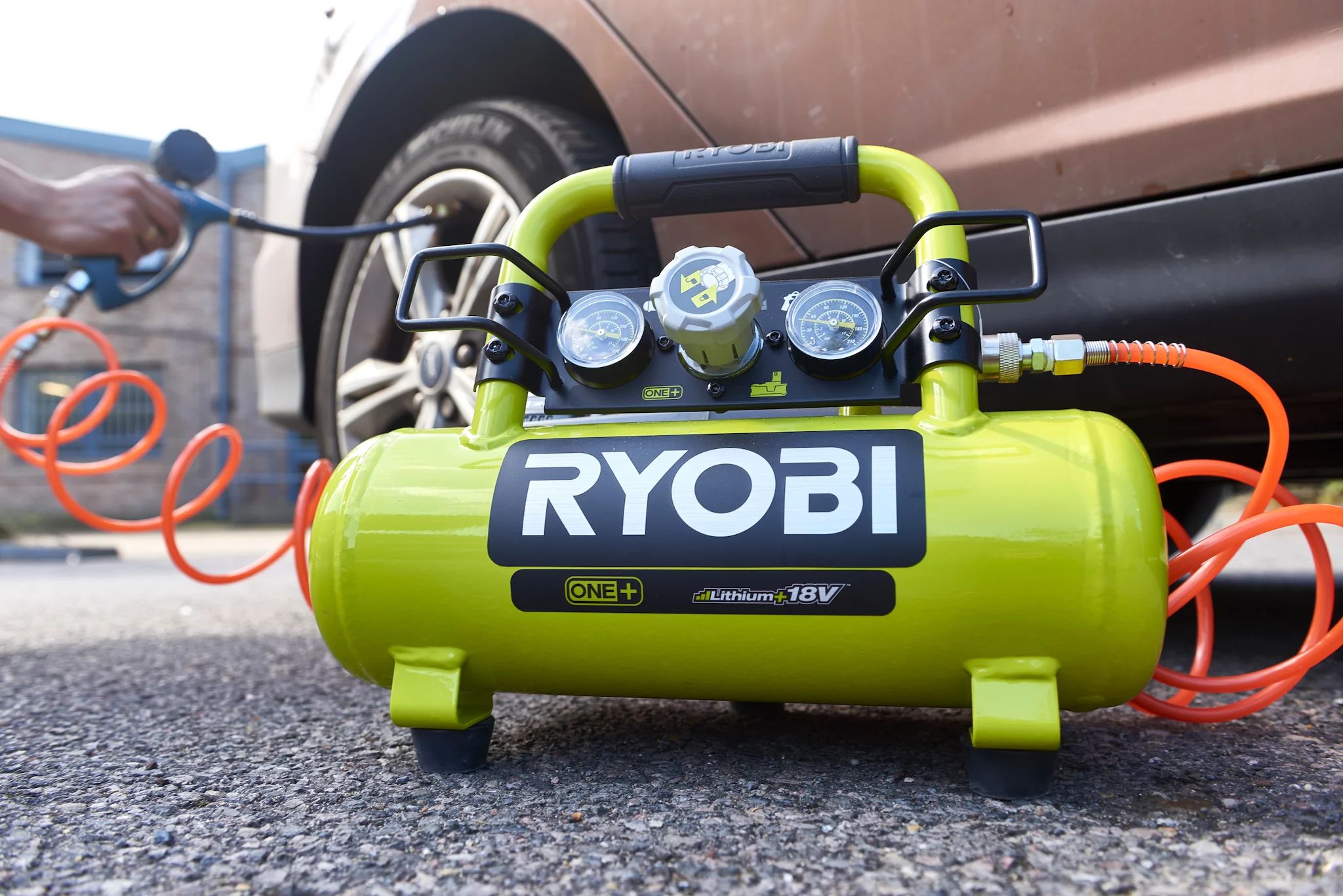 RYOBI 18 V ONE+ Akku-Kompressor PRO R18AC-0