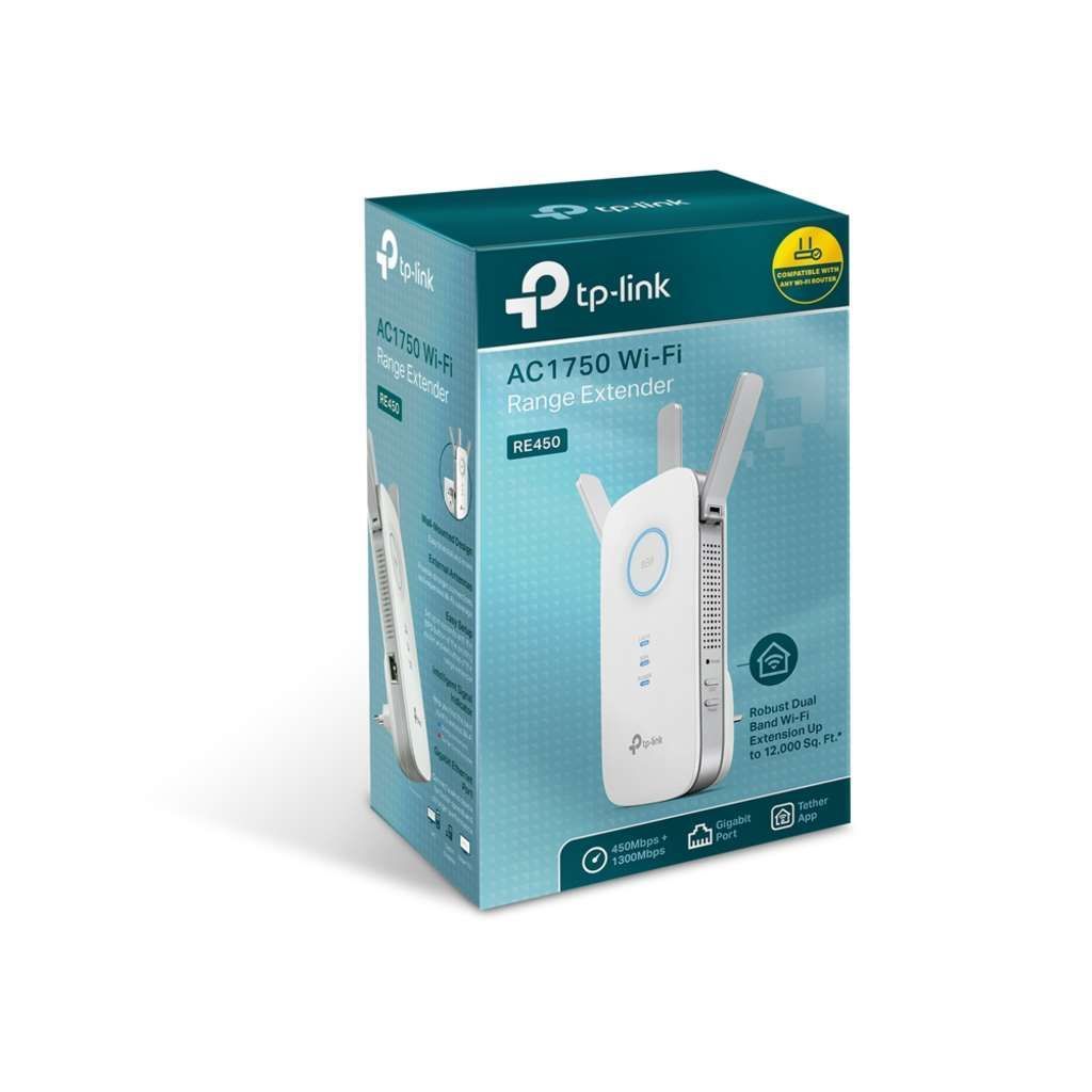 TP-LINK RE450 - Wi-Fi-Range-Extender - Wi-Fi 5