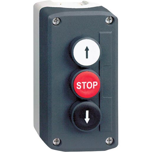 Schneider Electric AUFBAUGEHÄUSE M. 3 DRUCKTASTER / SCHN.E XAL-D326 AUF-STOP-AB XALD326