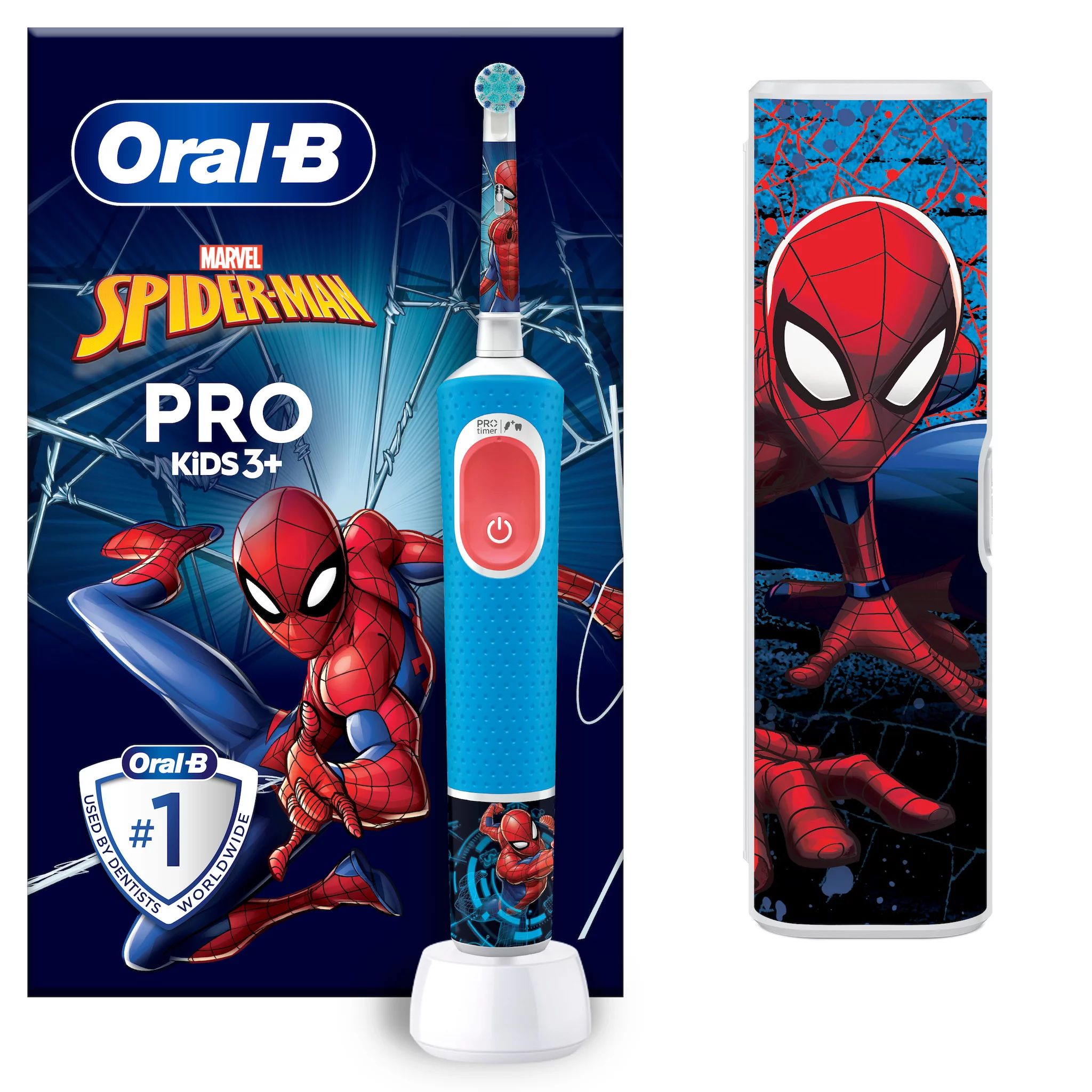 Oral-B Vitality Pro 103 Kids Spiderman mit Reiseetui