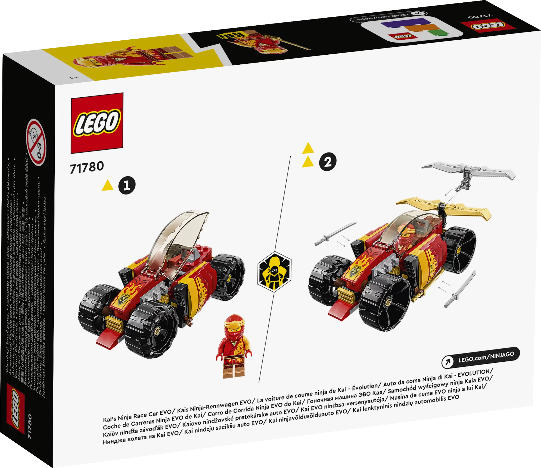 LEGO Kais Ninja-Rennwagen EVO