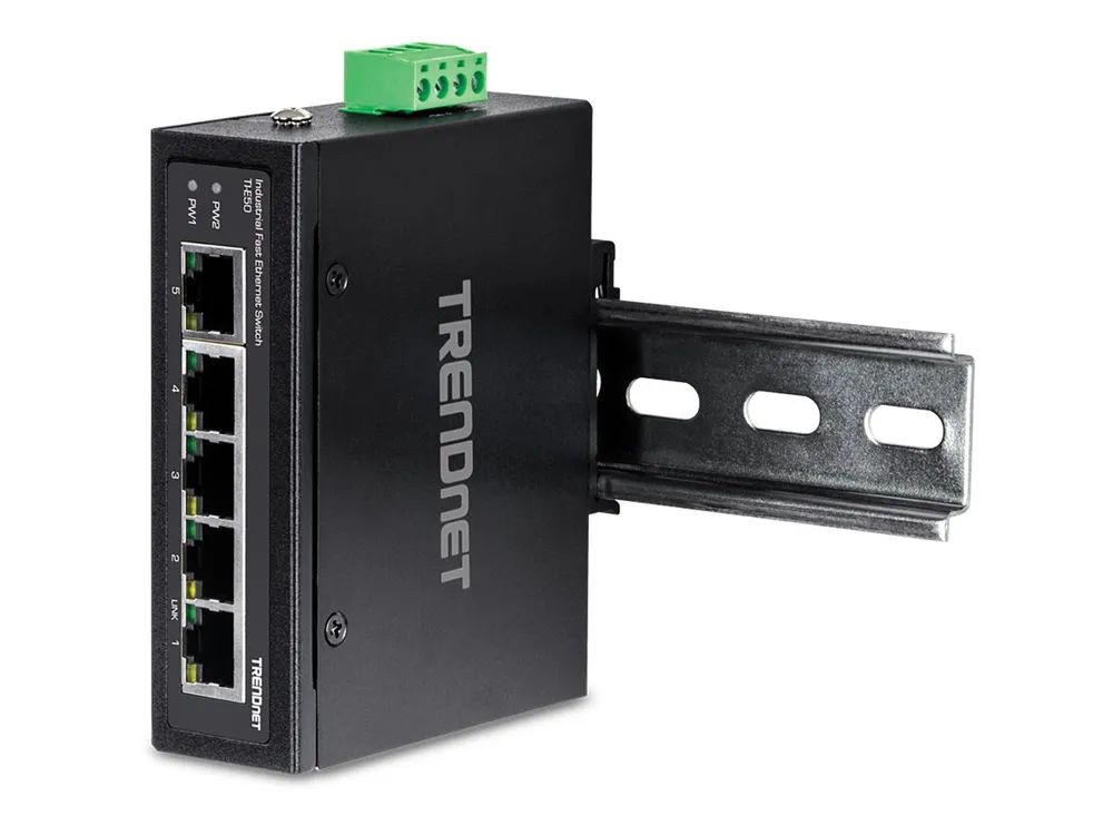TRENDnet TI-E50 - Switch - unmanaged - 5 x 10/100