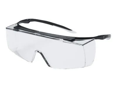 UVEX Arbeitsschutz super f OTG - Sicherheitsglas - farblos - Polycarbonat, Polyamid, thermoplastischer Elastomer (TPE)