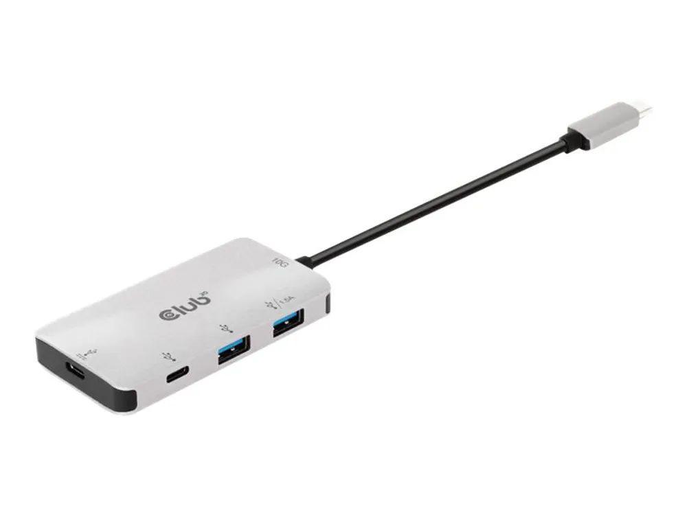 Club 3D CSV-1543 - Hub - 2 x USB 3.1 Gen 2 + 2 x USB-C 3.1 Gen 2