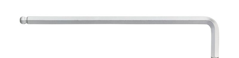 WIHA WERKZEUGE Stiftschlüssel 6-Kant-Kugelkopf mattverchr., 4mm