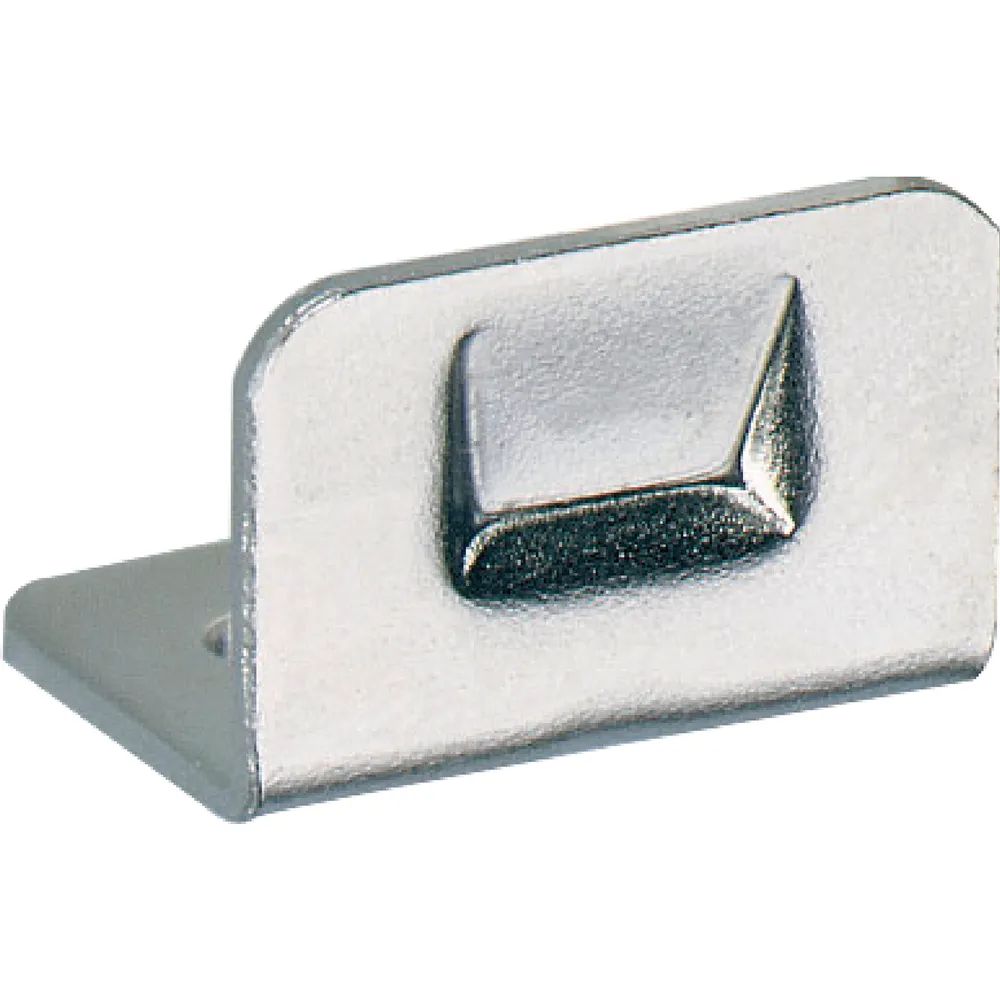 HETTICH PRESTIGE 2000 Anschlagwinkel zum Anschrauben, Stahl vernickelt