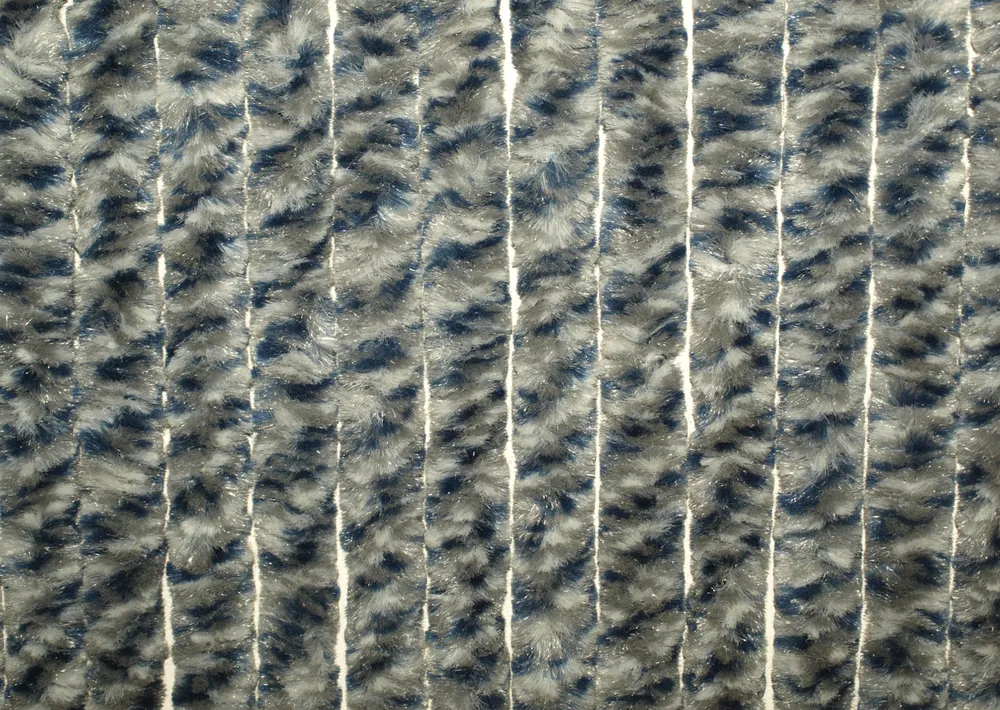 Arisol Flauschvorhang 70 x 205 cm grau-blau