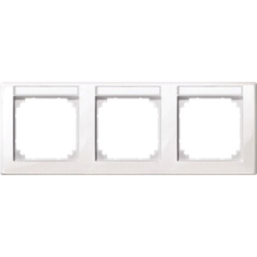 Merten RAHMEN 3-FACH M-SMART / MERTEN 4713 19 PWS GL 471319