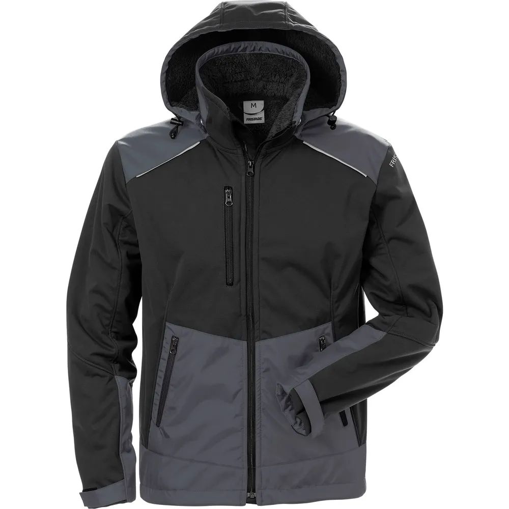 FRISTADS Softshell-Winterjacke 4060 CFJ schwarz/grau S