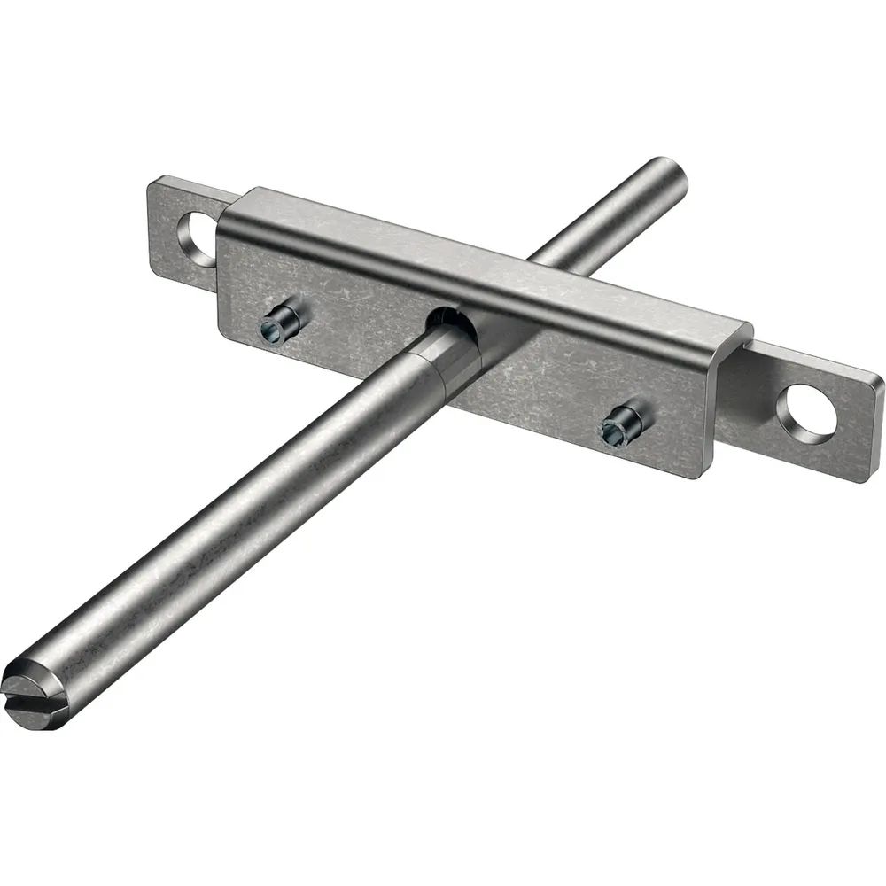 Ebb Beschlagtechnik GmbH Beschlagtechnik Tablarträger Nova 3, Tablarstärke 24 mm, Bohrtiefe 116 mm, Stahl verzinkt