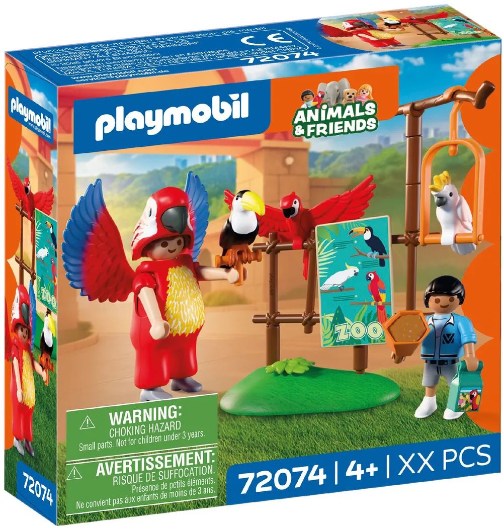 PLAYMOBIL 72074 Animals & Friends Zoo Maskottchen