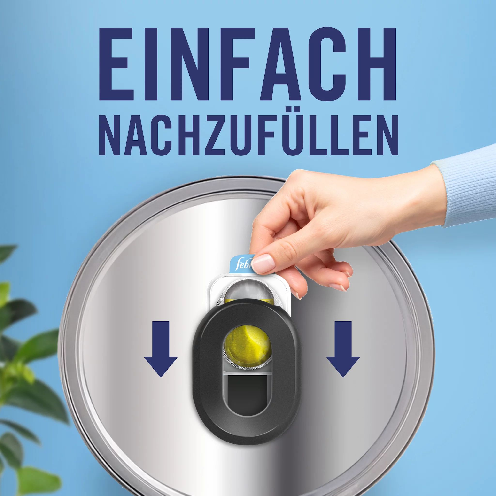 Febreze Mülleimererfrischer Starterkit Zitrusfrische = 4,88ml