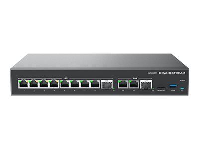 Grandstream GCC6000 Series GCC6011 - Switch - L3 - unmanaged - 10 x 10/100/1000 (PoE)