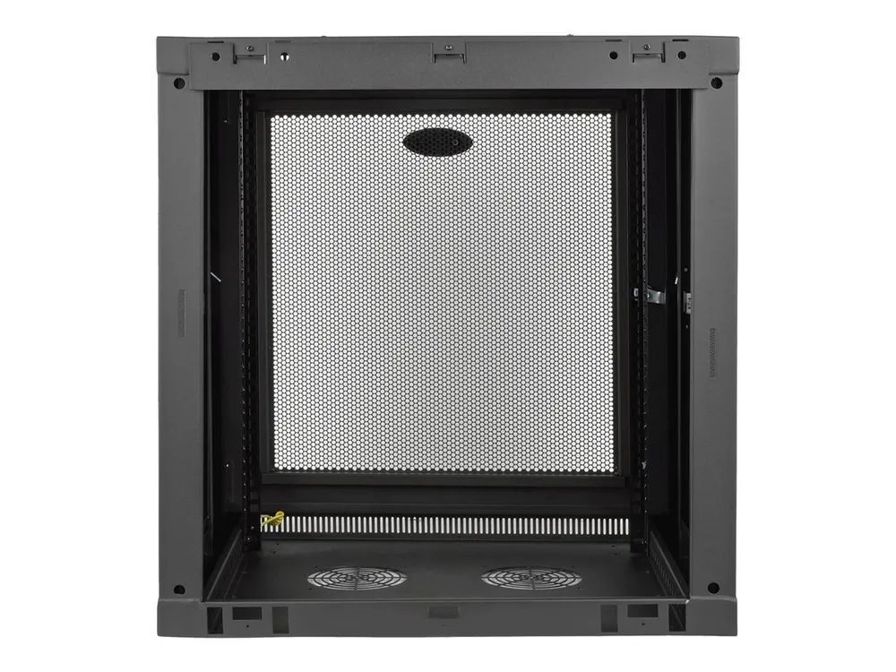 Tripp Eaton Tripp Lite Series 12U Wall Mount Rack Enclosure Server Cabinet w/ Door & Side Panels - Schrank Netzwerkschrank - geeignet für Wandmontage - Schwarz - 12U - 48.3 cm (19")