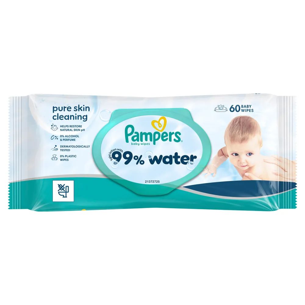 Pampers Feuchte Tücher 99% Water 1x