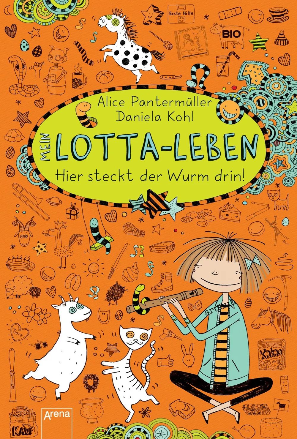Arena Verlag GmbH Lotta-Leben (3)Hier steckt der Wurm drin