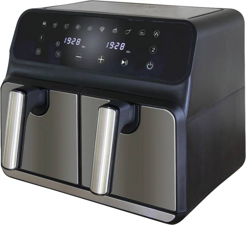 Unold 58685 Heißluftfritteuse Doppelkammer TWIN ZONE