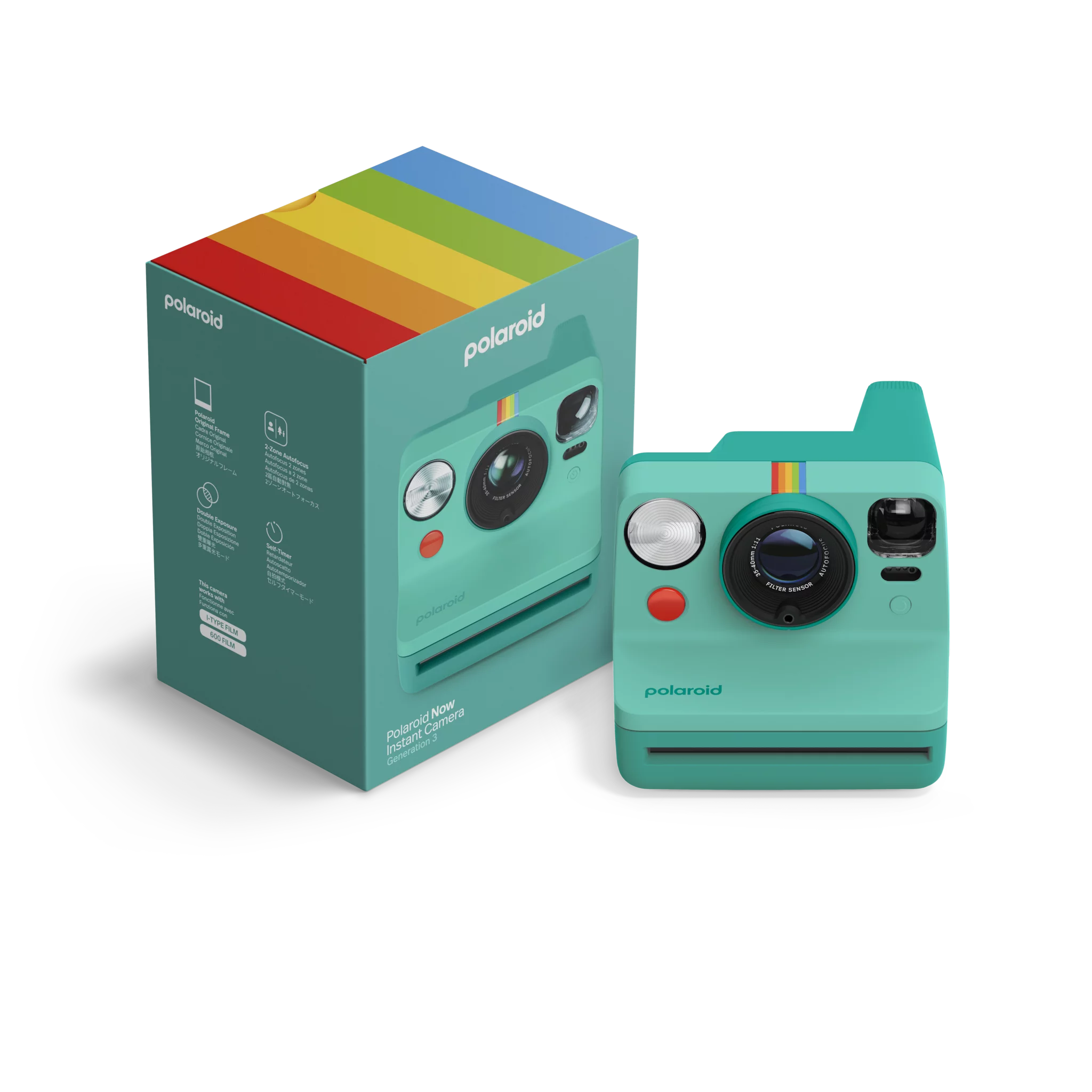 Polaroid NOW PLUS GEN 3 TEAL