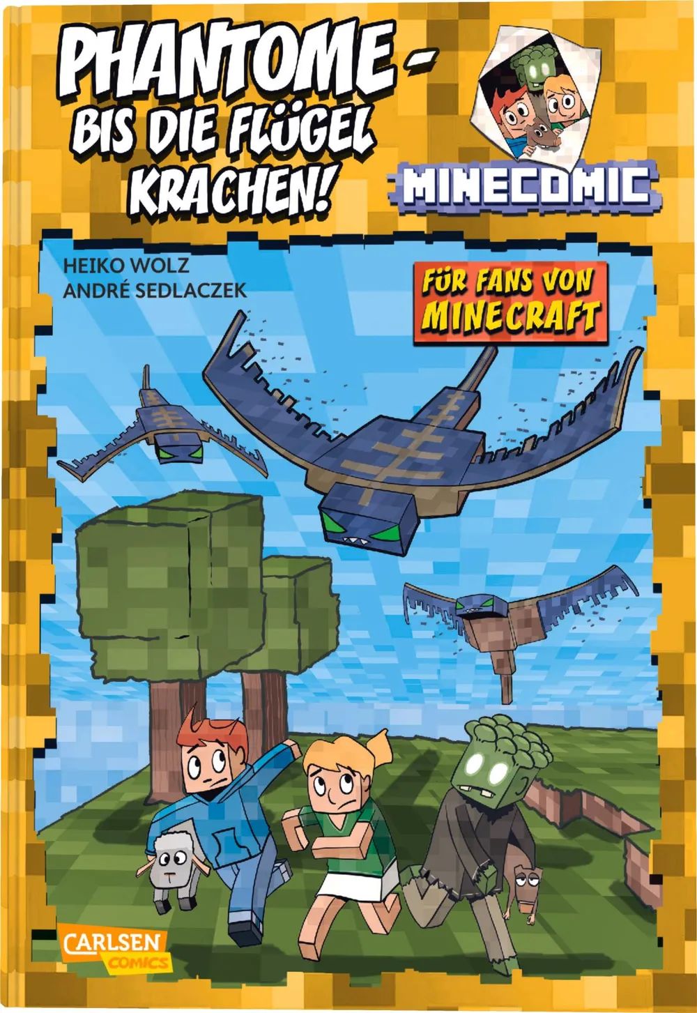 Carlsen Verlag GmbH Minecomic Bd 2 Phantome bis Flügel krach