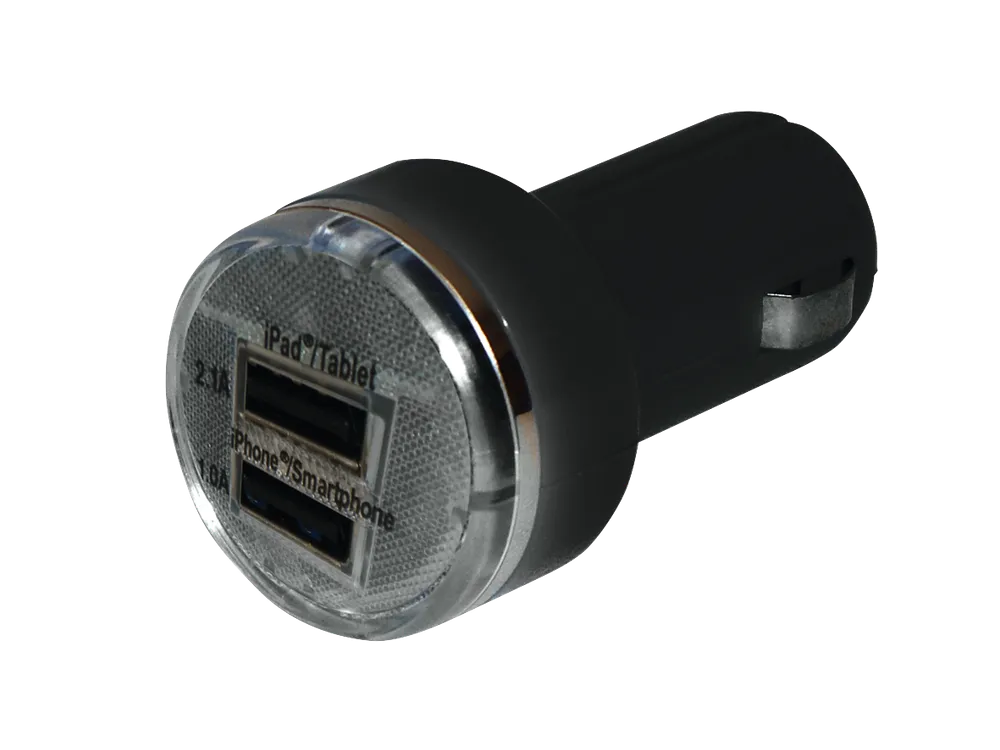 Enduro Dual USB-Ladeadapter 12-24 V