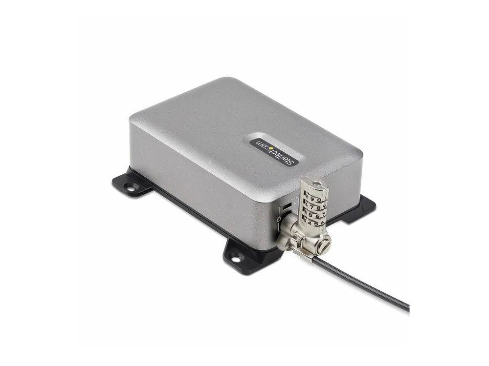 StarTech.com 4-Port USB-C Charger, 240W Total, Single Port 140W EPR - Netzteil - mit Oberflächenmontagehalterung - 240 Watt - 5 A - Power Delivery 3.1 - 4 Ausgabeanschlussstellen (24 pin USB-C)