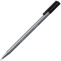 STAEDTLER triplus 334 - Fineliner - Schwarz - wasserbasierte Tinte