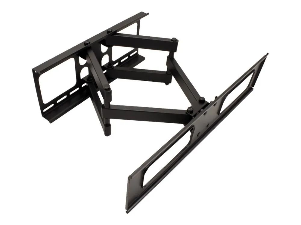 VALUE Befestigungskit (Wandmontage) - Neigen und drehen - für Flachbildschirm - Stahl - Schwarz - Bildschirmgröße: 94-177.8 cm (37"-70")
