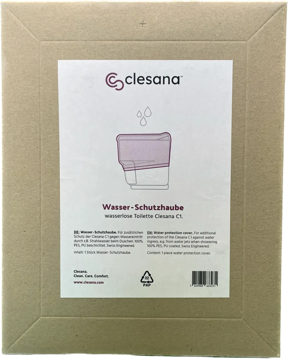 Clesana Wasser-Schutzhaube