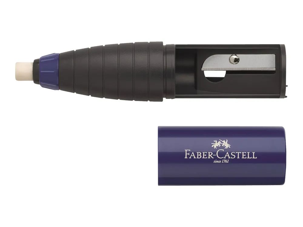 FABER-CASTELL Glasradierer - Blau, Blackberry