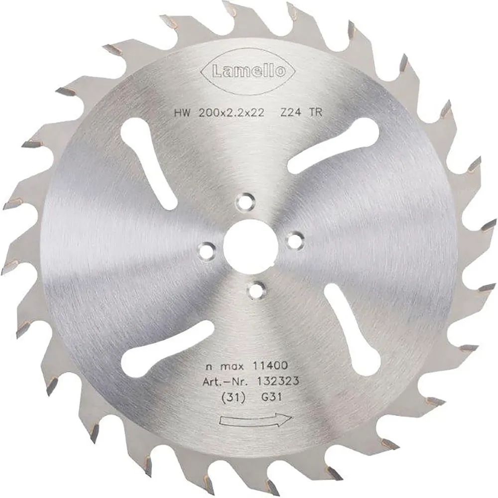 LAMELLO Sägeblatt HW zu Tanga Delta 200 x 2.4 x 22 Z24