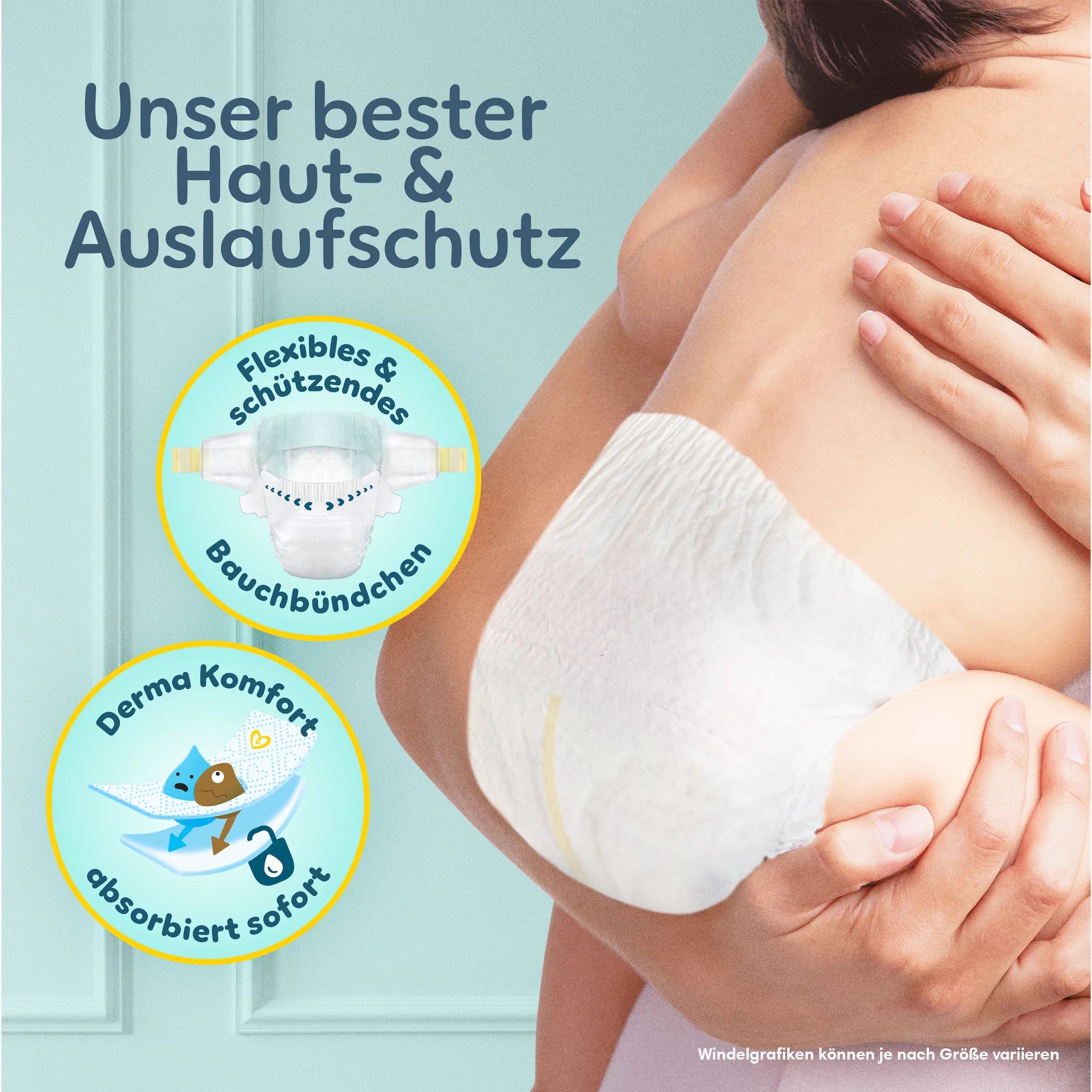 Pampers Premium Protection Gr.2 Mini 4-8kg DuoPack, 108 Stk.