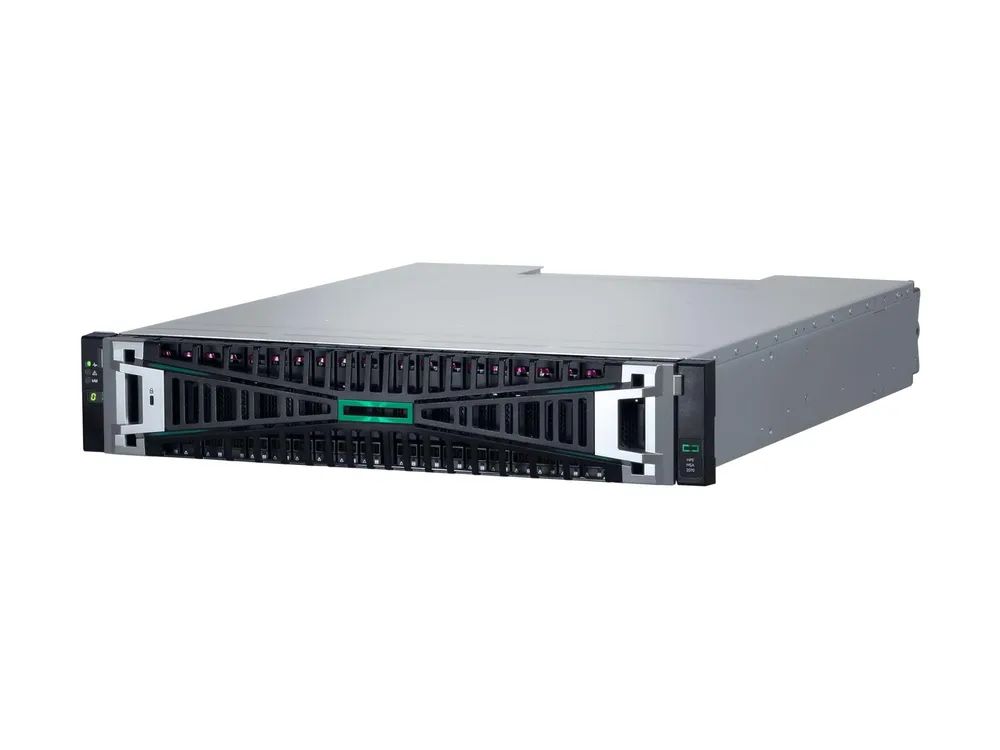 HPE Modular Smart Array 2070 32Gb Fibre Channel SFF Storage - Solid State Drive Array - 92 TB - 24 Schächte (SAS-3)