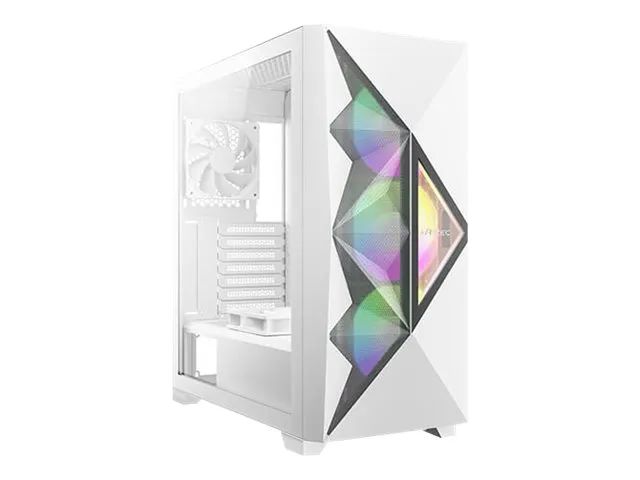 Antec Dark Fleet Series DF800 FLUX - Mid tower - ATX - Seitenteil mit Fenster (gehärtetes Glas)